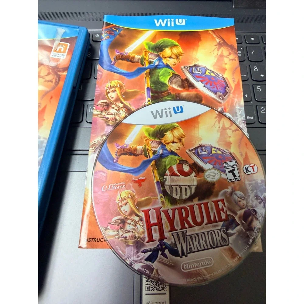Hyrule Warriors Nintendo Wii U‎ CIB Complete with Manual Link Zelda Action Game